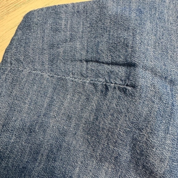 Old Navy Denim Button Down Tank Top Size M - Picture 5 of 6